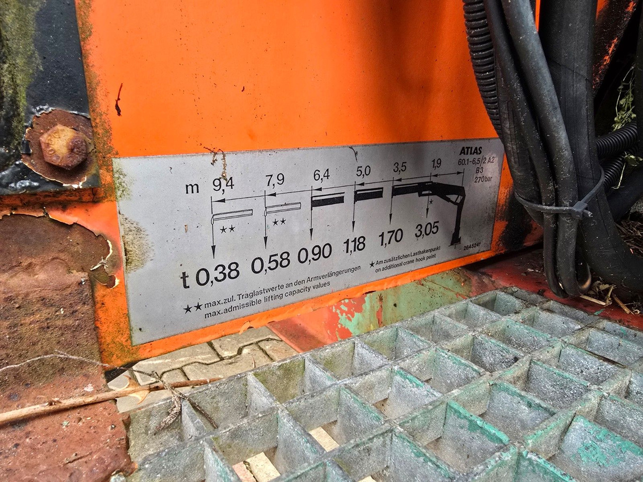 Kran Ladekran Atlas 60.1 - 6,5 / A2 Abrollcontai - Крюковой мультилифт, Автоманипулятор: фото 3 Kran Ladekran Atlas 60.1 - 6,5 / A2 Abrollcontai - Крюковой мультилифт, Автоманипулятор: фото 3