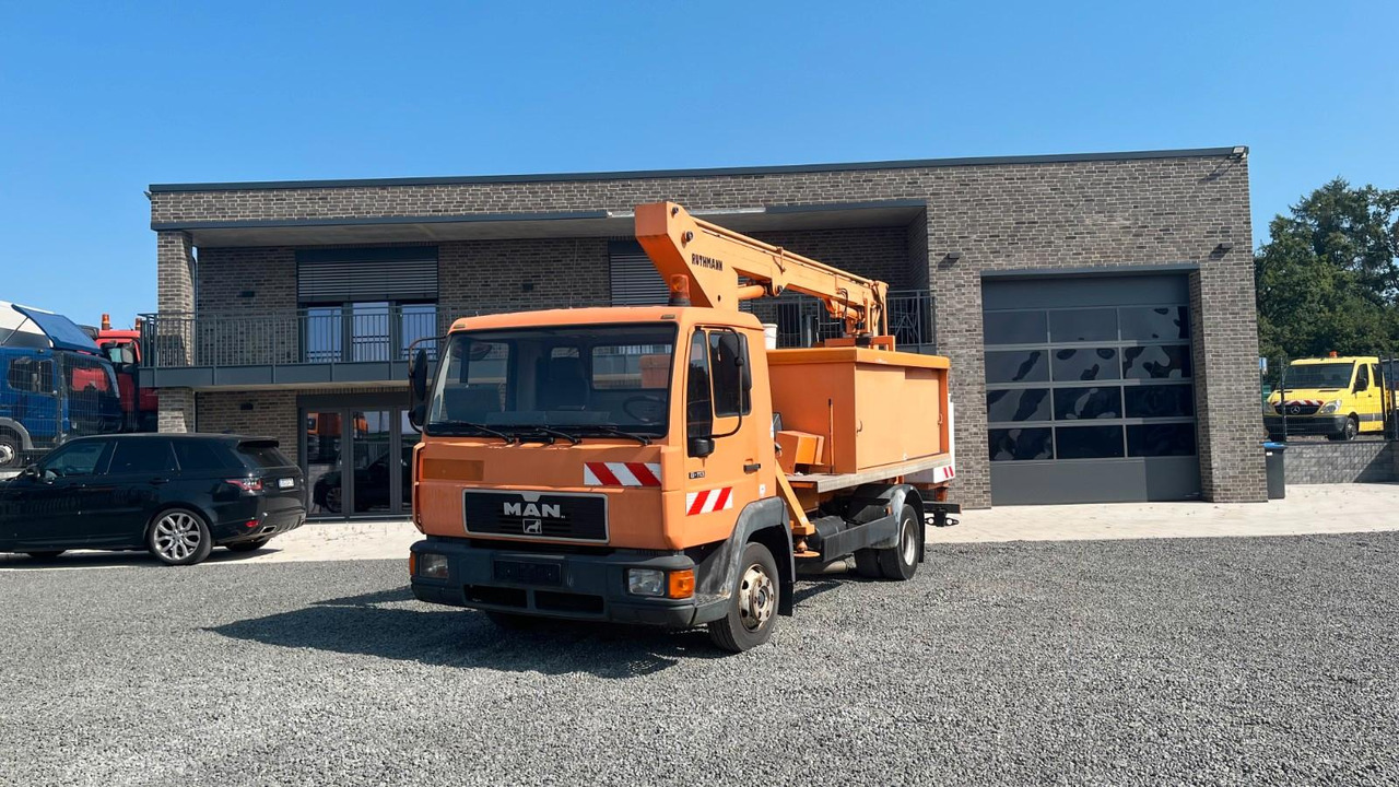 MAN 8.113 Steiger Hubarbeitsbühne Ruthmann MAN 8.113 Steiger Hubarbeitsbühne Ruthmann - Грузовик с подъемником, Фургон: фото 1 MAN 8.113 Steiger Hubarbeitsbühne Ruthmann MAN 8.113 Steiger Hubarbeitsbühne Ruthmann - Грузовик с подъемником, Фургон: фото 1