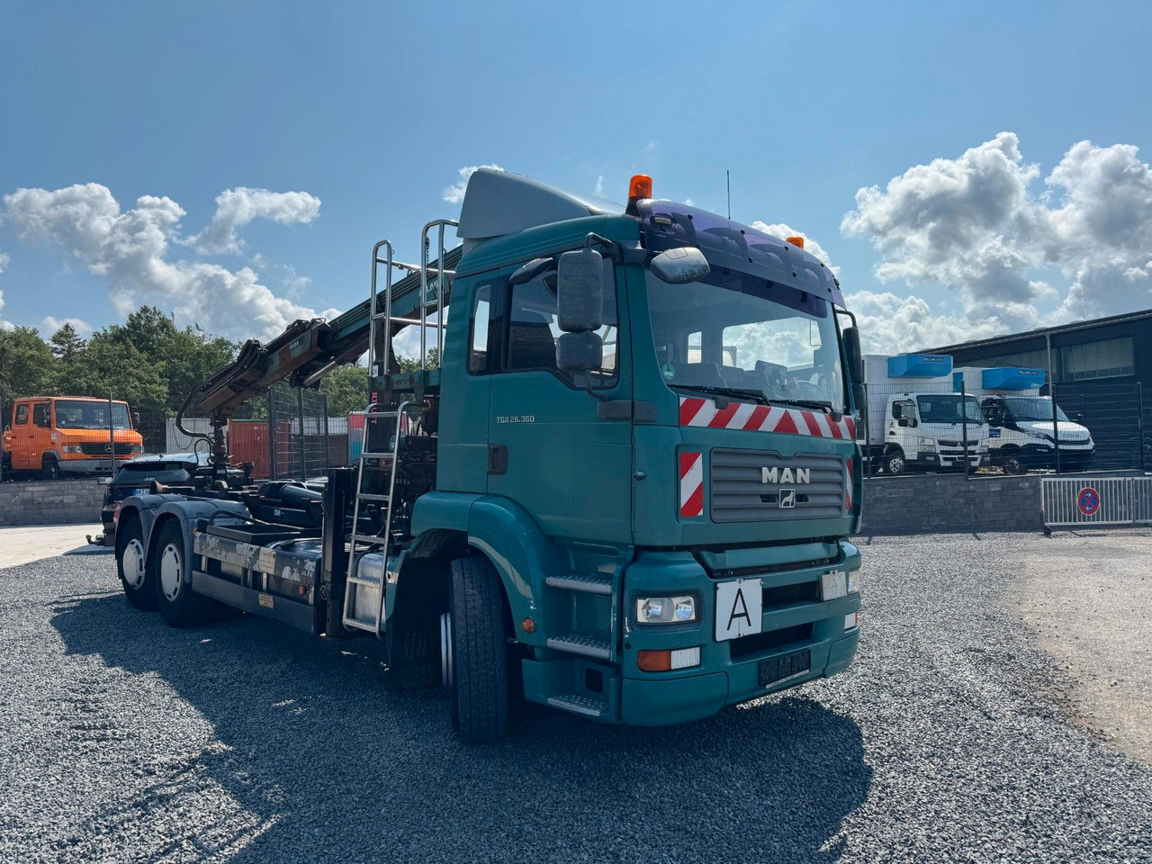MAN TGA 26.360 Kran TeRex Multilift Fernbedienung - Крюковой мультилифт, Автоманипулятор: фото 5 MAN TGA 26.360 Kran TeRex Multilift Fernbedienung - Крюковой мультилифт, Автоманипулятор: фото 5