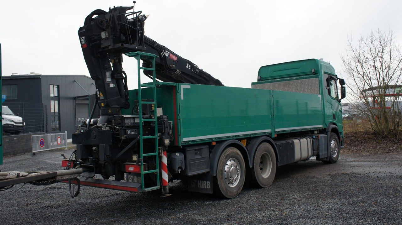 Scania R500 6x2 Baustoffzug Kran HIAB 177 K-2 Pro - Грузовик бортовой/ Платформа: фото 4 Scania R500 6x2 Baustoffzug Kran HIAB 177 K-2 Pro - Грузовик бортовой/ Платформа: фото 4