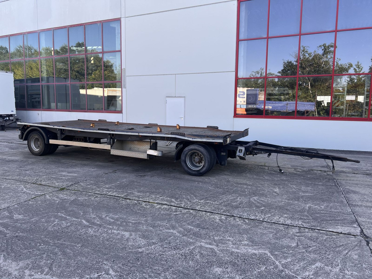 Прицеп мультилифт/ Бункеровоз 2 Achs Kombi- Anhänger für Abroll- oder Absetzm: фото 1