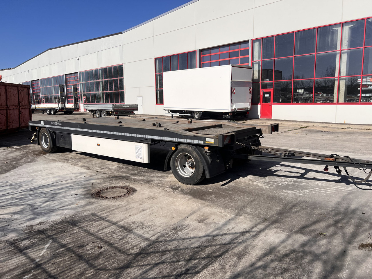 Gergen TBCA 18H 2 Achs Kombianhänger- Tieflader - Прицеп-контейнеровоз/ Сменный кузов: фото 3 Gergen TBCA 18H 2 Achs Kombianhänger- Tieflader - Прицеп-контейнеровоз/ Сменный кузов: фото 3