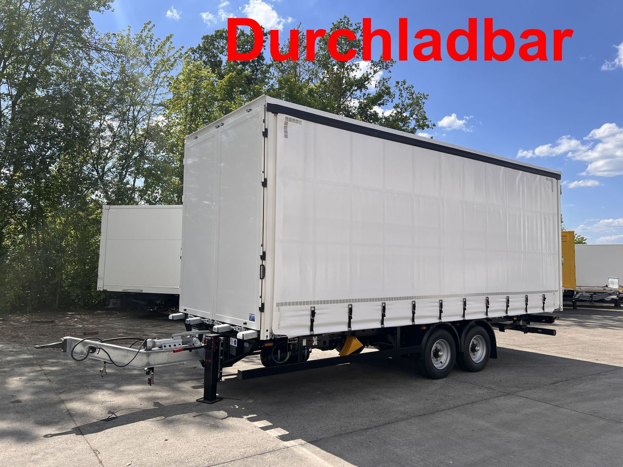 Möslein NEUER Tandem- Planenanhänger Durchladbar - Тентованный прицеп: фото 1 Möslein NEUER Tandem- Planenanhänger Durchladbar - Тентованный прицеп: фото 1