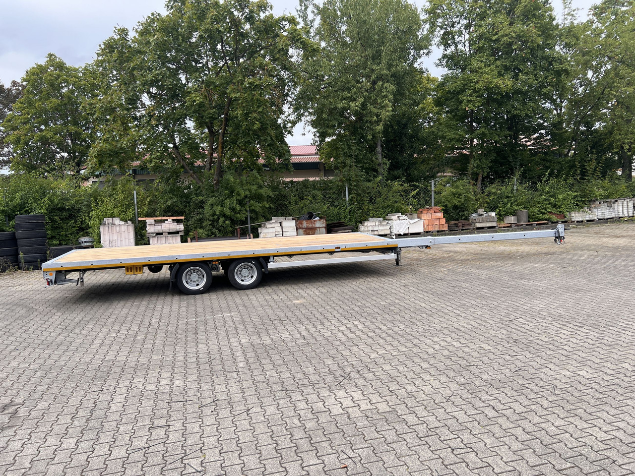 Möslein THT 14-G 7,20 L ausziehbar  13,9 t Tandemanhänger- Tieflader, ausziehbarLuftgefedert в лизинг Möslein THT 14-G 7,20 L ausziehbar  13,9 t Tandemanhänger- Tieflader, ausziehbarLuftgefedert: фото 9