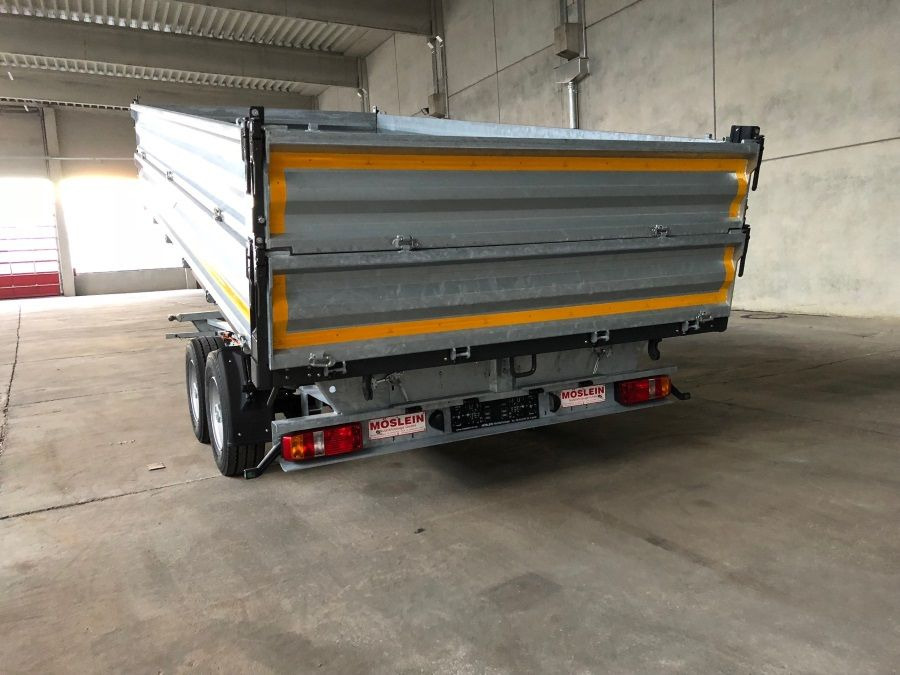 Möslein TTD13- BA Verzinkt 13 t Tandem Kipper Tiefladermit Bordwand- Aufsatz-- Neufahrzeug -- - Самосвальный прицеп: фото 4 Möslein TTD13- BA Verzinkt 13 t Tandem Kipper Tiefladermit Bordwand- Aufsatz-- Neufahrzeug -- - Самосвальный прицеп: фото 4