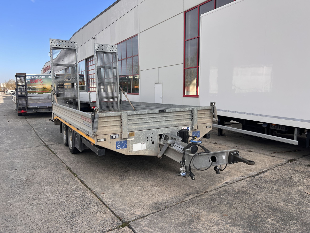 Möslein TTS 11 Schwebheim Tandemtieflader, Breite Rampen, Wenig Benutzt - Низкорамный прицеп: фото 5 Möslein TTS 11 Schwebheim Tandemtieflader, Breite Rampen, Wenig Benutzt - Низкорамный прицеп: фото 5