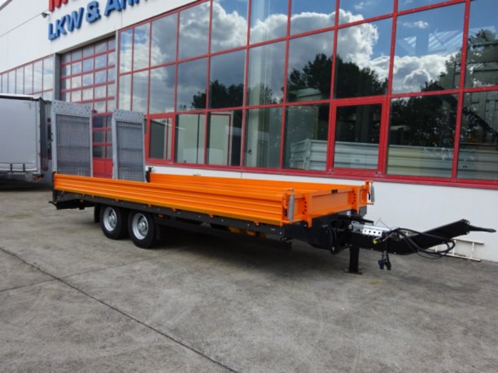 Möslein TTT 11-6,2 BR Orange Tandemtieflader mit breiten RampenNeufahrzeug - Низкорамный прицеп: фото 2 Möslein TTT 11-6,2 BR Orange Tandemtieflader mit breiten RampenNeufahrzeug - Низкорамный прицеп: фото 2