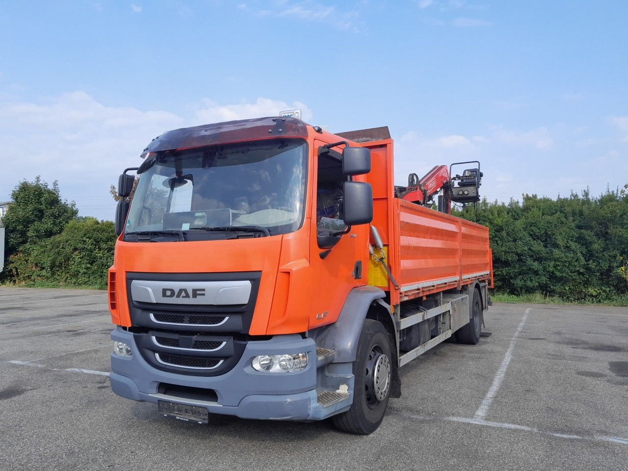 DAF FA LF 320 19t Fassi Kran - Грузовик бортовой/ Платформа, Автоманипулятор: фото 1 DAF FA LF 320 19t Fassi Kran - Грузовик бортовой/ Платформа, Автоманипулятор: фото 1