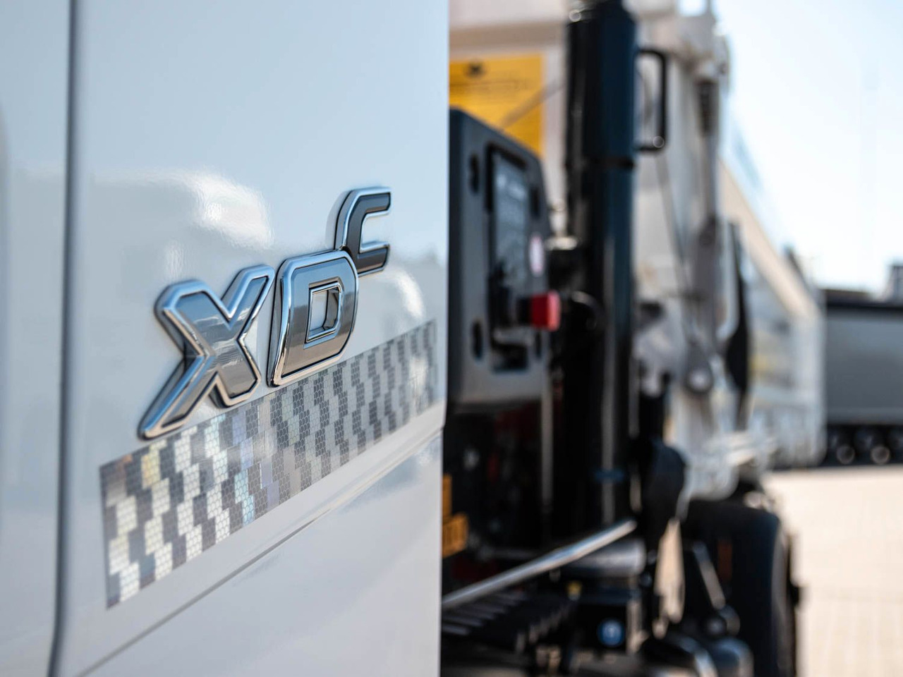 Новый Автоманипулятор, Самосвал DAF FA XDC 370 Krankipper DAF XDC 370 FA Meiller Krankipper HMF: фото 13