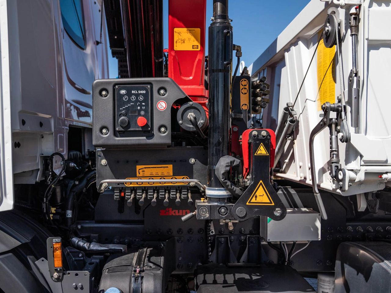 Новый Автоманипулятор, Самосвал DAF FA XDC 370 Krankipper DAF XDC 370 FA Meiller Krankipper HMF: фото 11