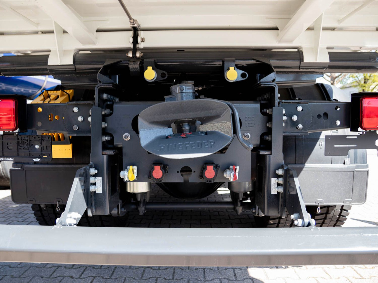 Новый Автоманипулятор, Самосвал DAF FA XDC 370 Krankipper DAF XDC 370 FA Meiller Krankipper HMF: фото 26