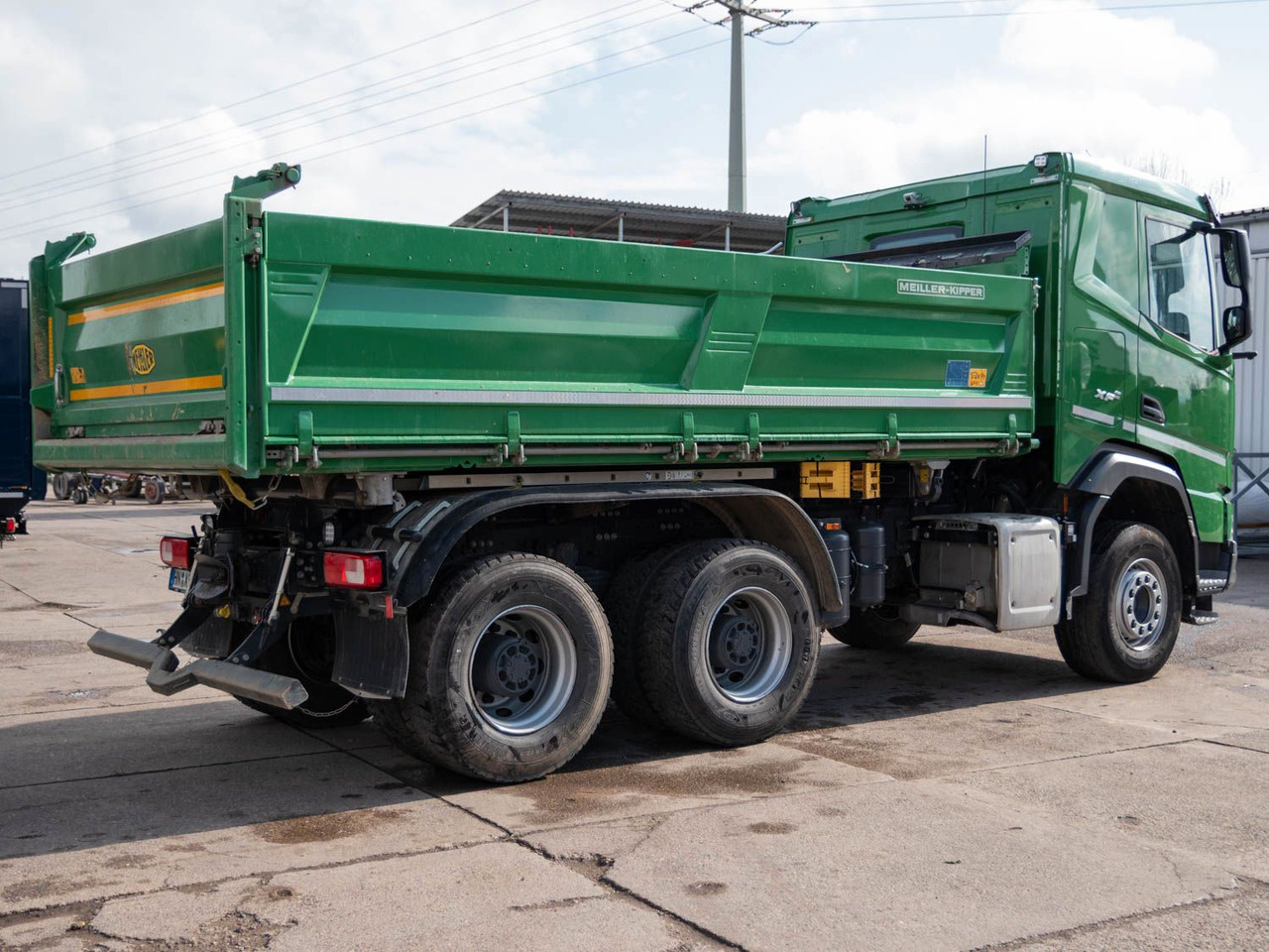 Самосвал DAF FAT XFC 530 SL Meiller TRIGENIUS D 316 DAF FAT XFC 530 SL Meiller TRIGENIUS D 316: фото 7