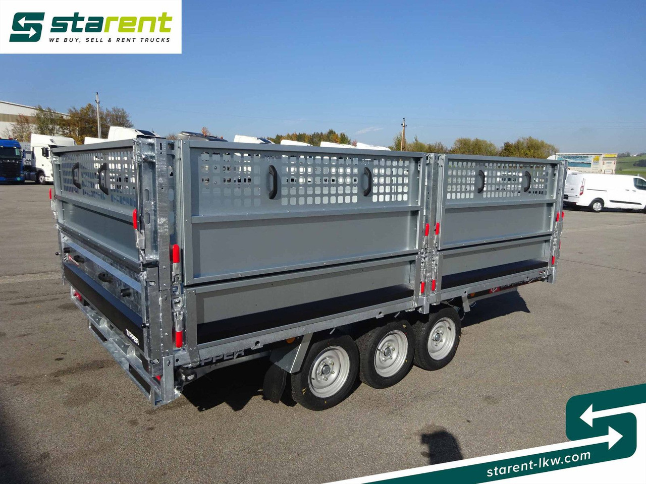 Brian James Trailers Tipper, Elektrisch Kippbar, Rampen - Прицеп бортовой/ Платформа: фото 5 Brian James Trailers Tipper, Elektrisch Kippbar, Rampen - Прицеп бортовой/ Платформа: фото 5