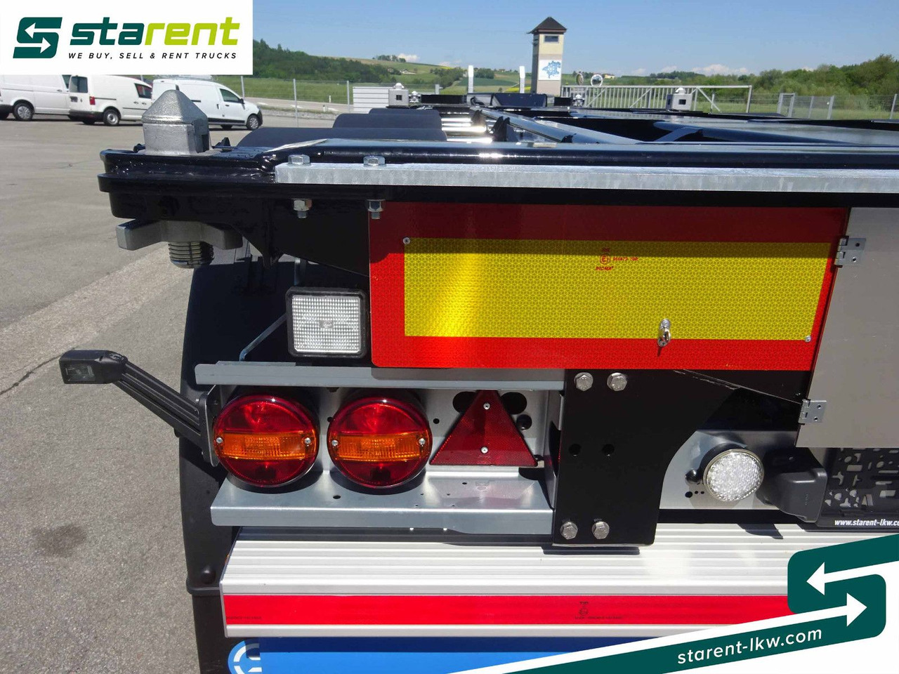 Полуприцеп-контейнеровоз/ Сменный кузов D-TEC Flexitrailer LS Containerchassis ADR, Liftachse: фото 18