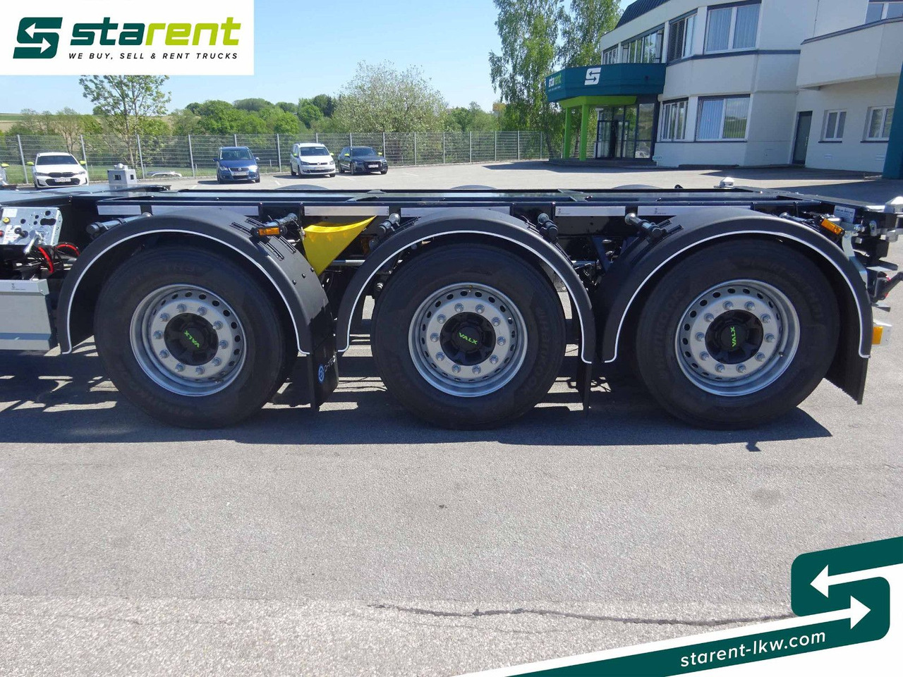 Полуприцеп-контейнеровоз/ Сменный кузов D-TEC Flexitrailer LS Containerchassis ADR, Liftachse: фото 22