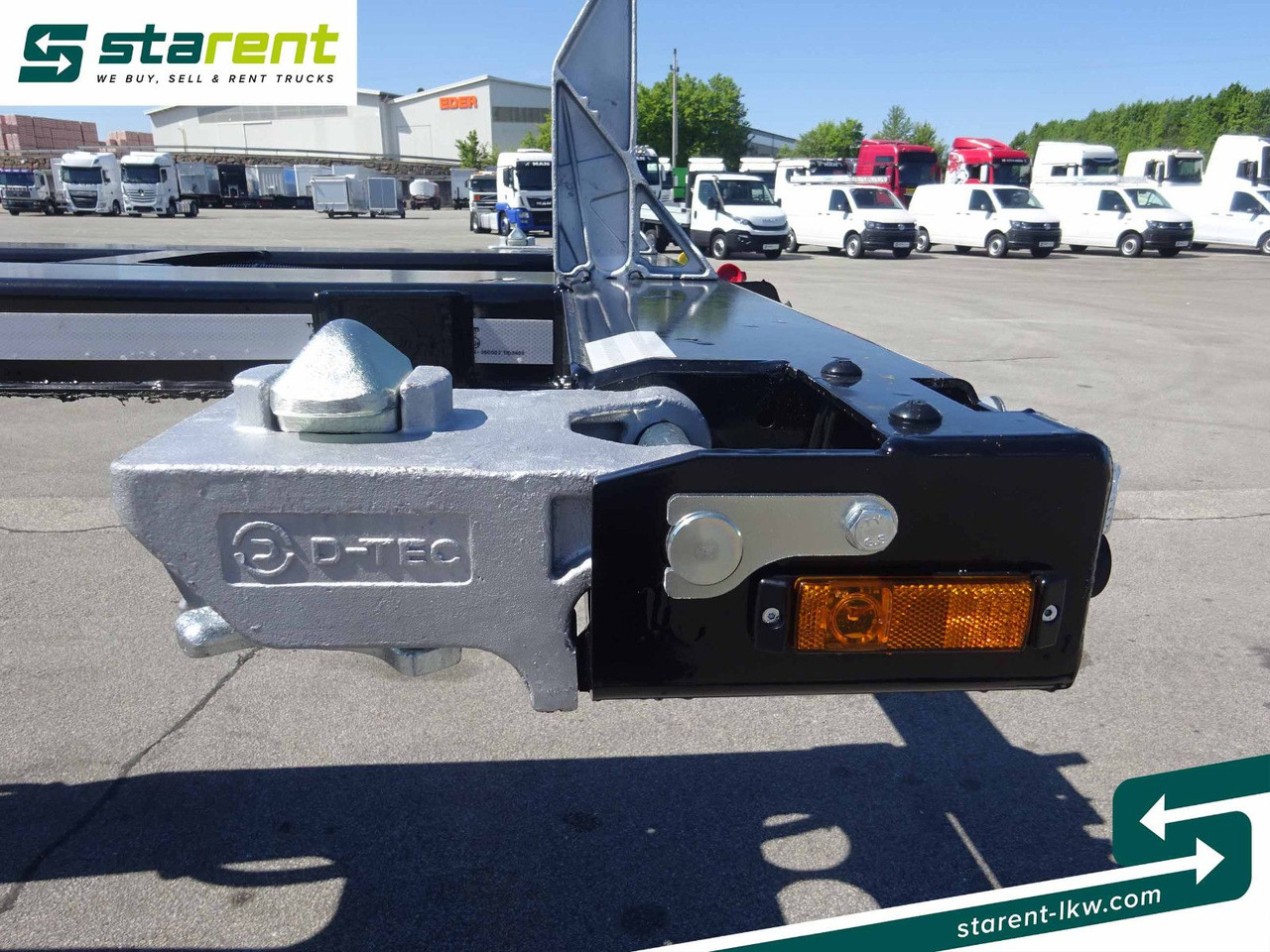 Полуприцеп-контейнеровоз/ Сменный кузов D-TEC Flexitrailer LS Containerchassis ADR, Liftachse: фото 14