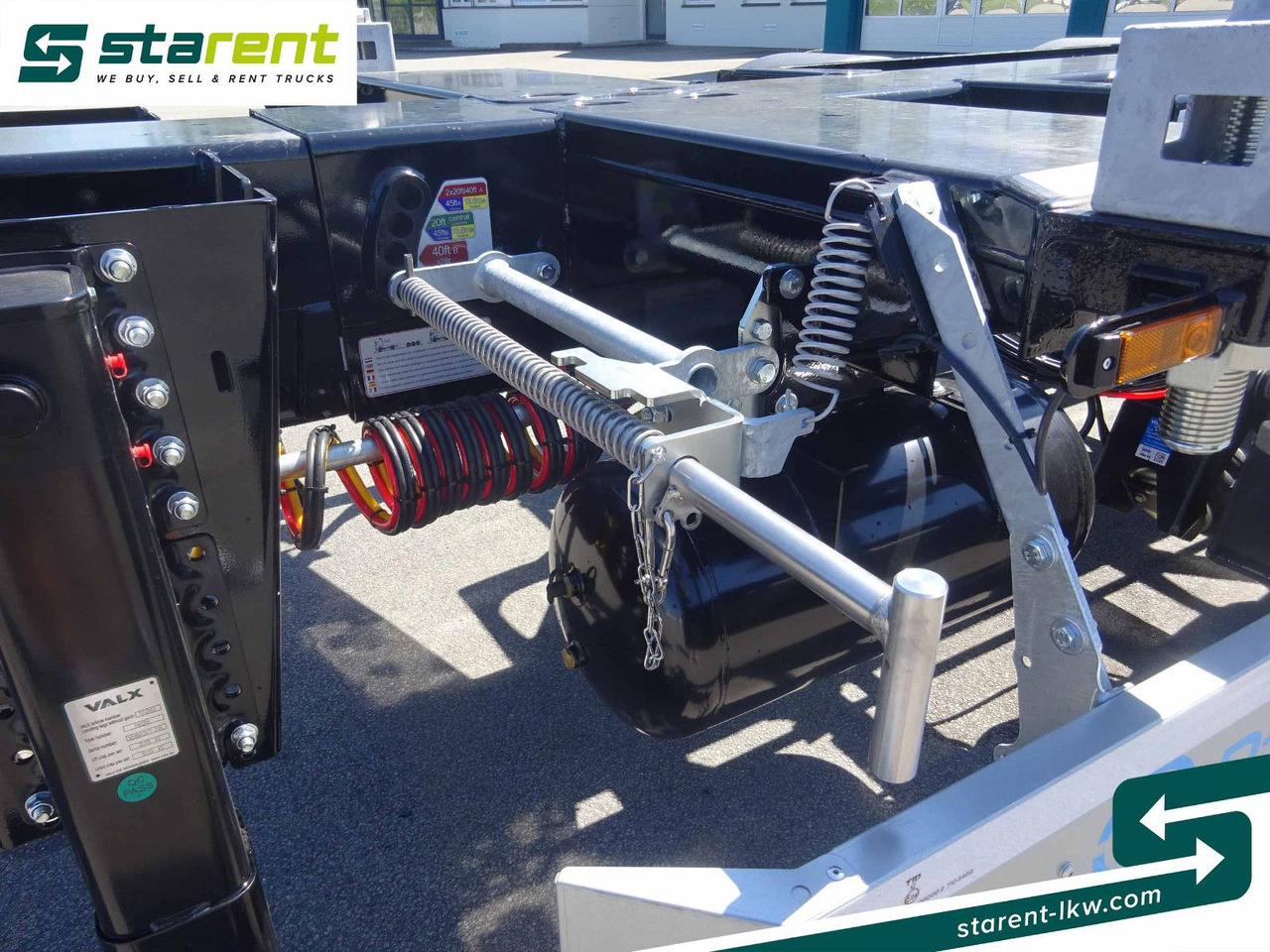 Полуприцеп-контейнеровоз/ Сменный кузов D-TEC Flexitrailer LS Containerchassis ADR, Liftachse: фото 10