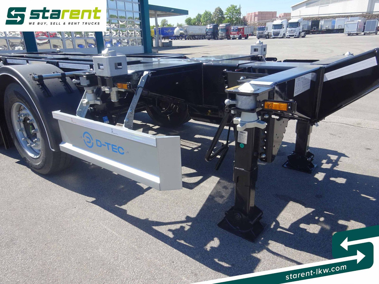 Полуприцеп-контейнеровоз/ Сменный кузов D-TEC Flexitrailer LS Containerchassis ADR, Liftachse: фото 13