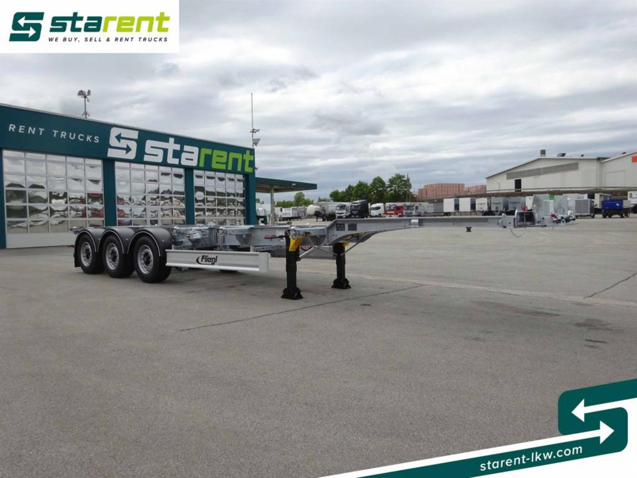 Fliegl Containerchassis ADR, 1x20/2x20/1x30/1x40/1x45 - Полуприцеп-контейнеровоз/ Сменный кузов: фото 3 Fliegl Containerchassis ADR, 1x20/2x20/1x30/1x40/1x45 - Полуприцеп-контейнеровоз/ Сменный кузов: фото 3