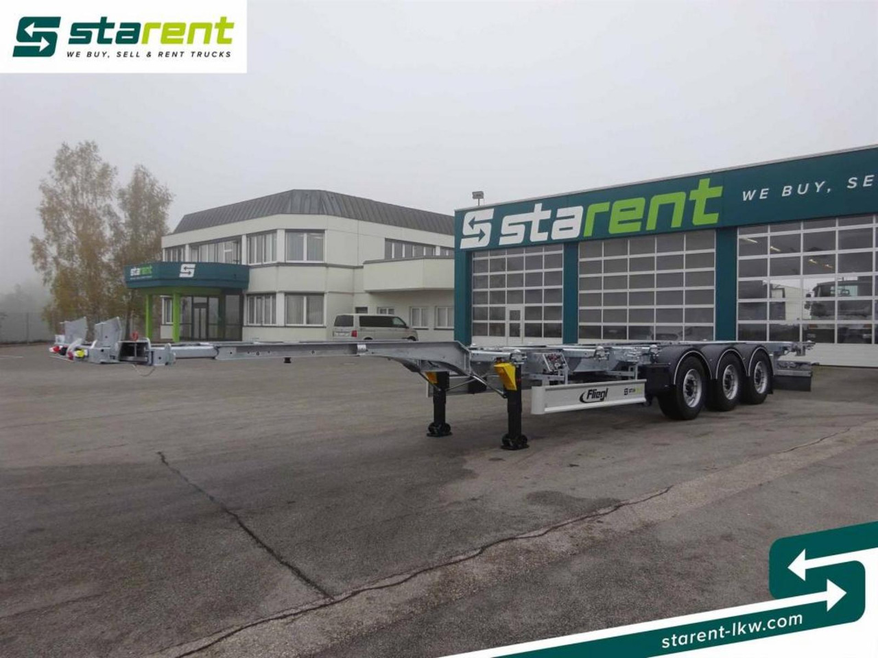 Новый Шасси полуприцеп Fliegl Containerchassis ADR 1x20/2x20/1x30/1x40/1x45: фото 11 Новый Шасси полуприцеп Fliegl Containerchassis ADR 1x20/2x20/1x30/1x40/1x45: фото 11