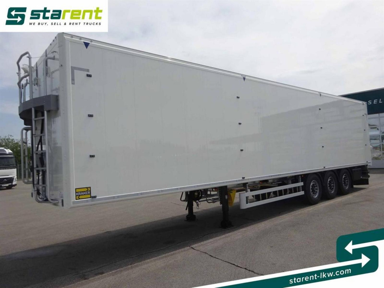 Kraker 10mm 92m³ BPW-Achsen Funk. Verzinkt Liftachse - Полуприцеп с подвижным полом: фото 1 Kraker 10mm 92m³ BPW-Achsen Funk. Verzinkt Liftachse - Полуприцеп с подвижным полом: фото 1