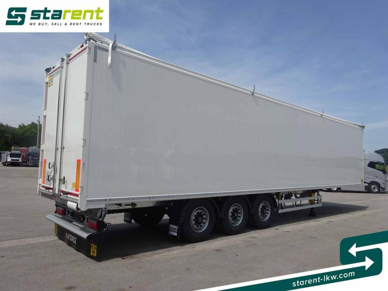 Kraker 8mm 92m³ BPW-Achsen Funk. Verzinkt Liftachse - Полуприцеп с подвижным полом: фото 5 Kraker 8mm 92m³ BPW-Achsen Funk. Verzinkt Liftachse - Полуприцеп с подвижным полом: фото 5