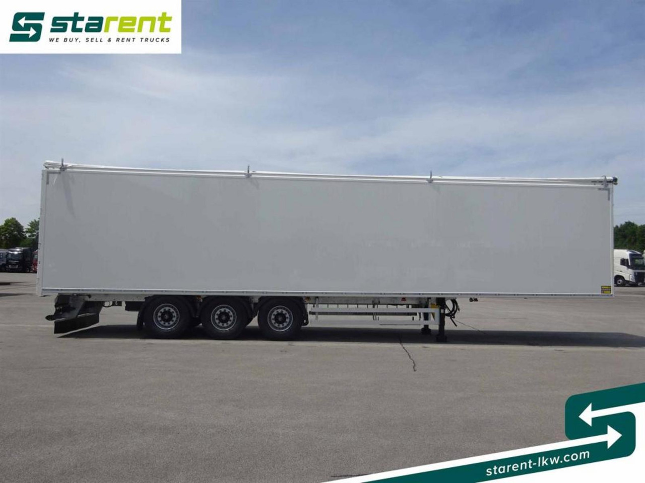 Kraker 8mm 92m³ BPW-Achsen Funk. Verzinkt Liftachse - Полуприцеп с подвижным полом: фото 4 Kraker 8mm 92m³ BPW-Achsen Funk. Verzinkt Liftachse - Полуприцеп с подвижным полом: фото 4