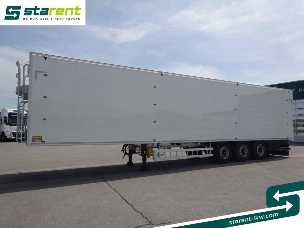 Kraker 8mm 92m³ BPW-Achsen Funk. Verzinkt Liftachse - Полуприцеп с подвижным полом: фото 1 Kraker 8mm 92m³ BPW-Achsen Funk. Verzinkt Liftachse - Полуприцеп с подвижным полом: фото 1