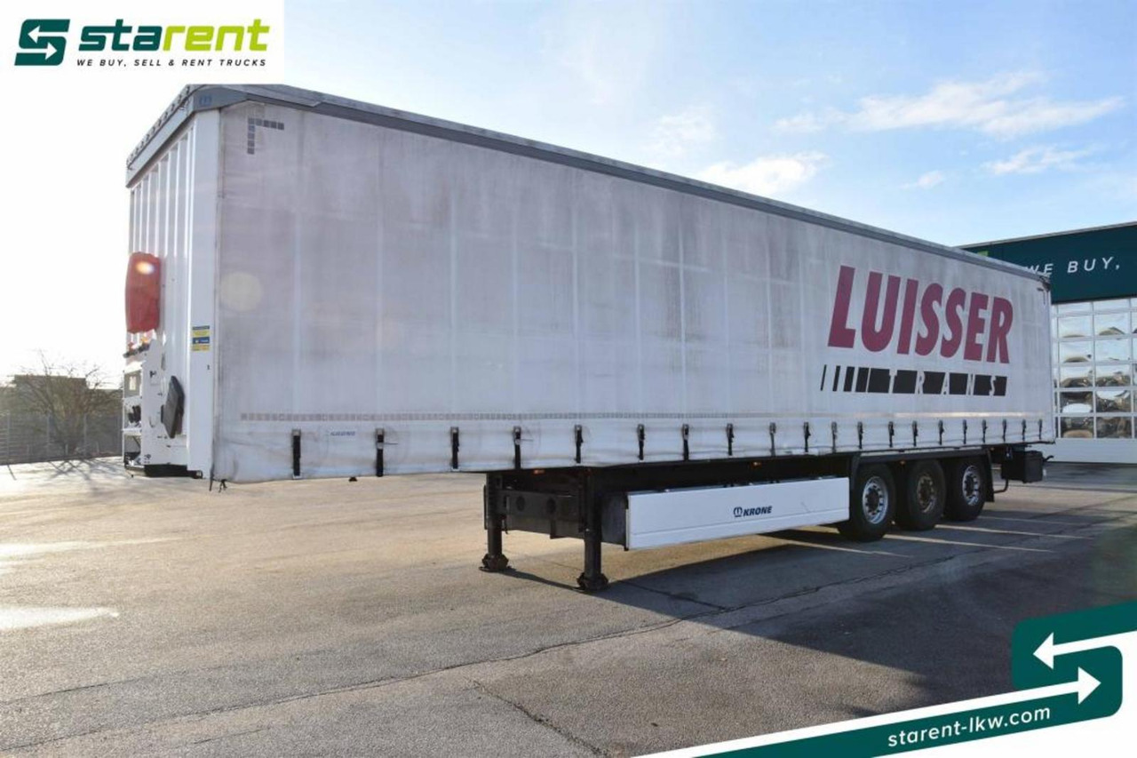 Krone Hubdach Liftachse Palka Palettenanschlagleiste - Тентованный полуприцеп: фото 1 Krone Hubdach Liftachse Palka Palettenanschlagleiste - Тентованный полуприцеп: фото 1