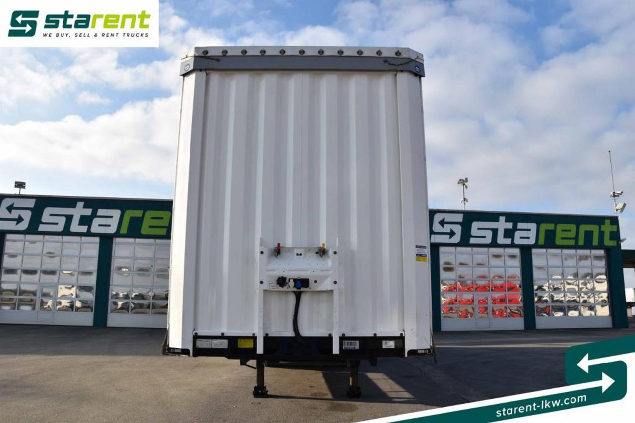 Krone Megatrailer Hubdach Liftachse Palettenanschlagl. - Тентованный полуприцеп: фото 2 Krone Megatrailer Hubdach Liftachse Palettenanschlagl. - Тентованный полуприцеп: фото 2