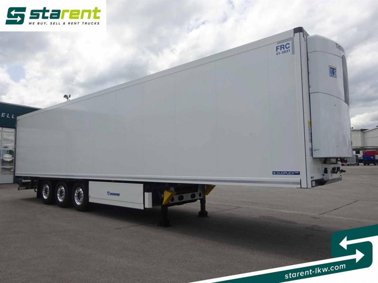 Krone Thermo King SLXi300 Alu Doppel Blumenbreit Lift-A - Полуприцеп-рефрижератор: фото 3 Krone Thermo King SLXi300 Alu Doppel Blumenbreit Lift-A - Полуприцеп-рефрижератор: фото 3