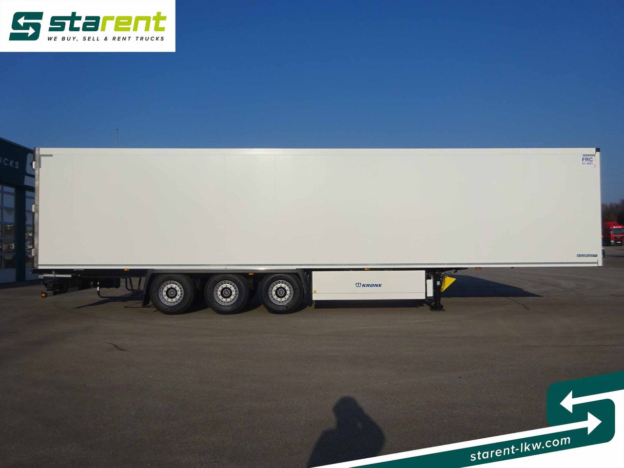 Krone Thermotrailer Carrier Vector 1550, Zurrleisten - Полуприцеп-рефрижератор: фото 4 Krone Thermotrailer Carrier Vector 1550, Zurrleisten - Полуприцеп-рефрижератор: фото 4