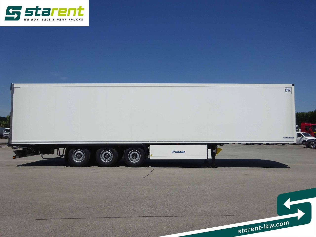Krone Thermotrailer Carrier Vector 1550, Zurrleisten - Полуприцеп-фургон: фото 4 Krone Thermotrailer Carrier Vector 1550, Zurrleisten - Полуприцеп-фургон: фото 4