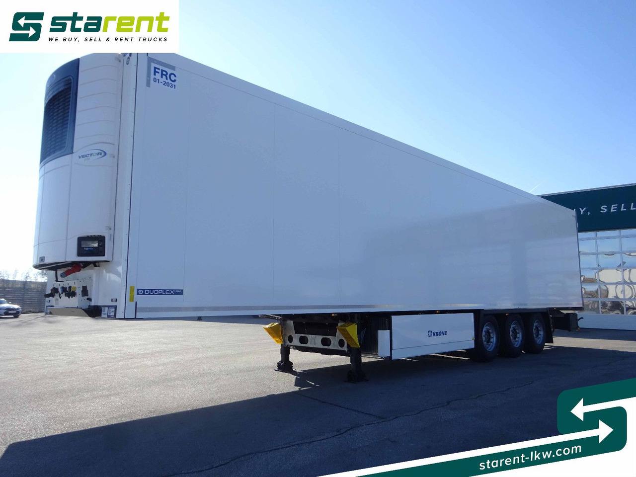 Krone Tiefkühler Carrier Vector 1550, Liftachse - Полуприцеп-рефрижератор: фото 4 Krone Tiefkühler Carrier Vector 1550, Liftachse - Полуприцеп-рефрижератор: фото 4