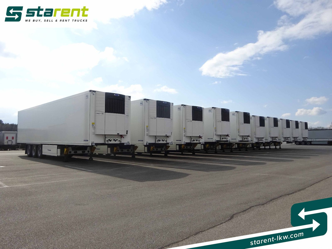 Krone Tiefkühler Carrier Vector 1550, Liftachse - Полуприцеп-рефрижератор: фото 3 Krone Tiefkühler Carrier Vector 1550, Liftachse - Полуприцеп-рефрижератор: фото 3