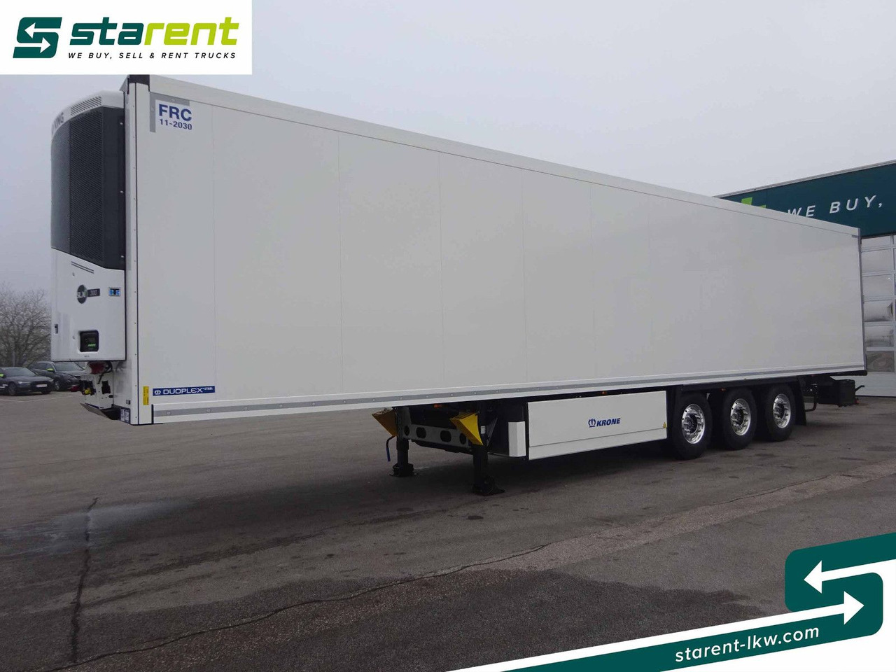 Krone Tiefkühler TK SLXi300 Doppelstock Blumenbreit - Полуприцеп-рефрижератор: фото 1 Krone Tiefkühler TK SLXi300 Doppelstock Blumenbreit - Полуприцеп-рефрижератор: фото 1