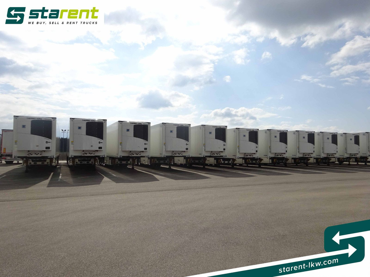 Krone Tiefkühler TK SLXi300 Doppelstock Blumenbreit - Полуприцеп-рефрижератор: фото 2 Krone Tiefkühler TK SLXi300 Doppelstock Blumenbreit - Полуприцеп-рефрижератор: фото 2