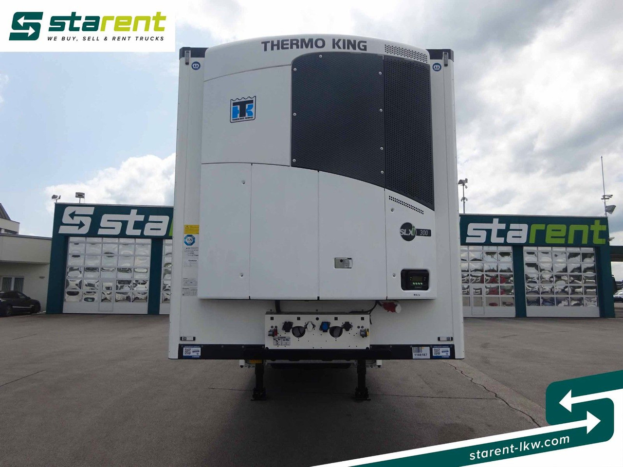Krone Tiefkühler TK SLXi300 Doppelstock Blumenbreit - Полуприцеп-рефрижератор: фото 2 Krone Tiefkühler TK SLXi300 Doppelstock Blumenbreit - Полуприцеп-рефрижератор: фото 2