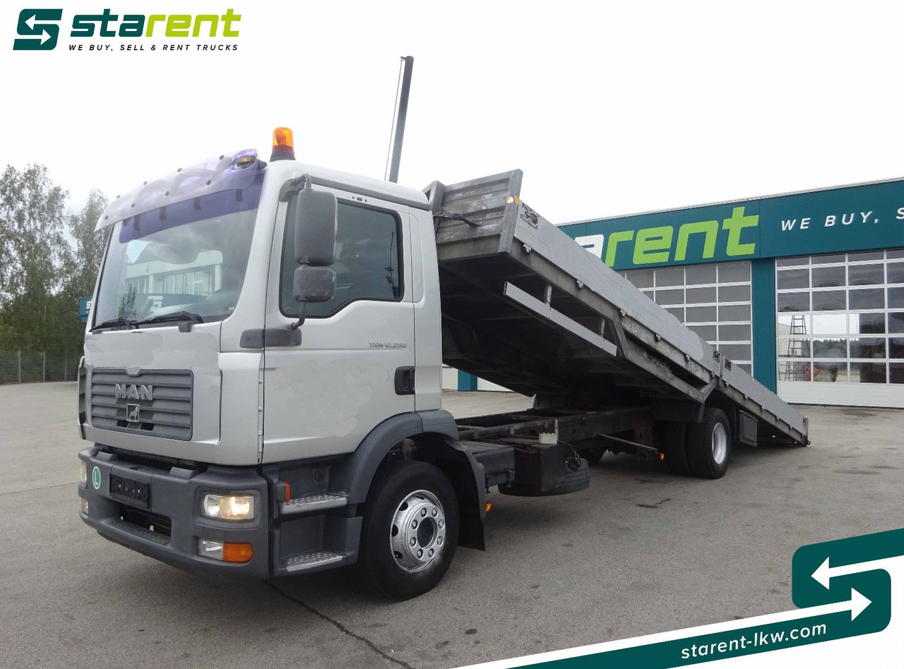 MAN TGM 12.280, Fahrzeugtransporter, kippbar - Эвакуатор: фото 1 MAN TGM 12.280, Fahrzeugtransporter, kippbar - Эвакуатор: фото 1