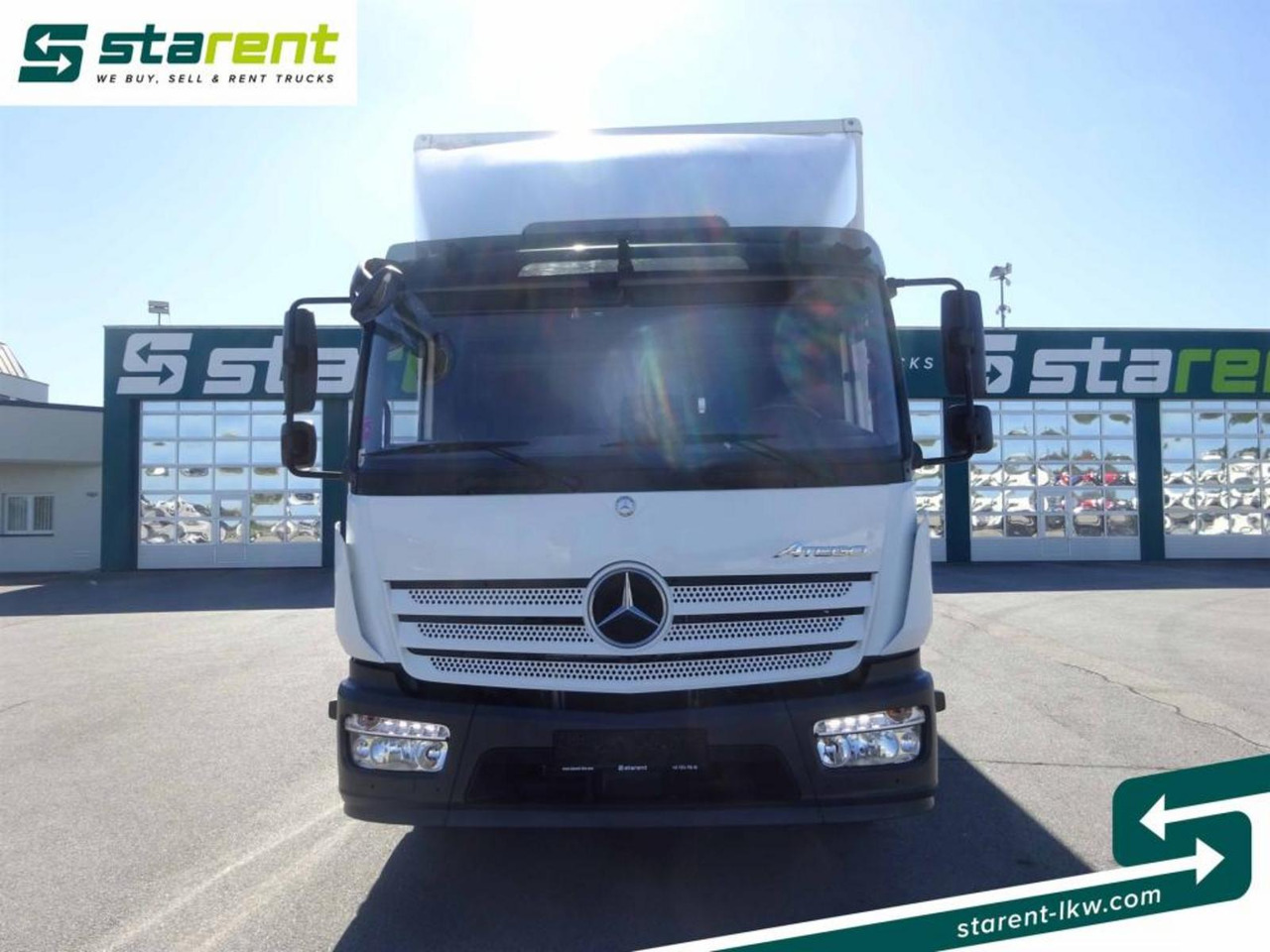 Mercedes Benz Atego 1227 Koffer Ladebordwand 1500 Kg Seitentür - Грузовик с закрытым кузовом: фото 2 Mercedes Benz Atego 1227 Koffer Ladebordwand 1500 Kg Seitentür - Грузовик с закрытым кузовом: фото 2