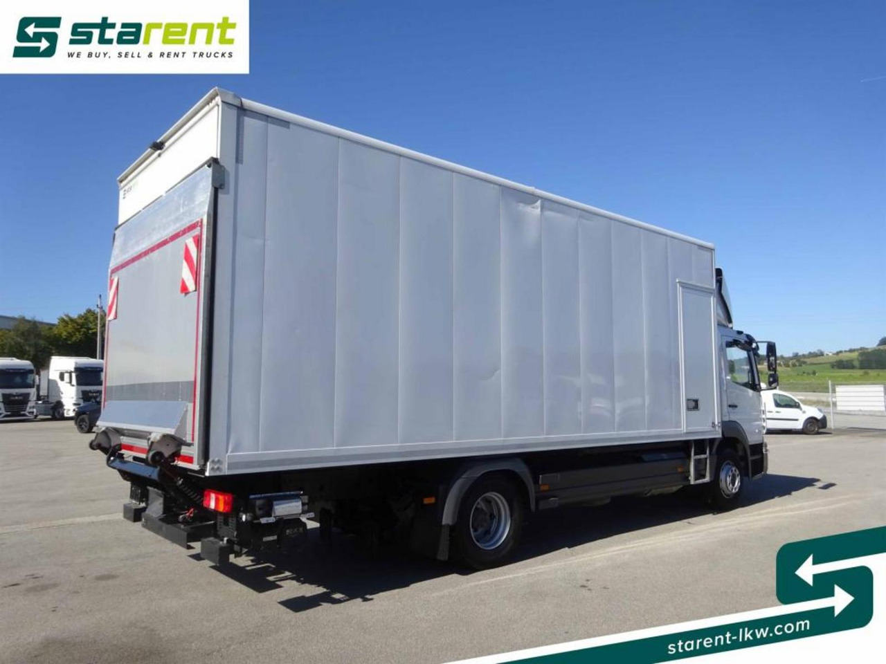 Mercedes Benz Atego 1227 Koffer Ladebordwand 1500 Kg Seitentür - Грузовик с закрытым кузовом: фото 5 Mercedes Benz Atego 1227 Koffer Ladebordwand 1500 Kg Seitentür - Грузовик с закрытым кузовом: фото 5