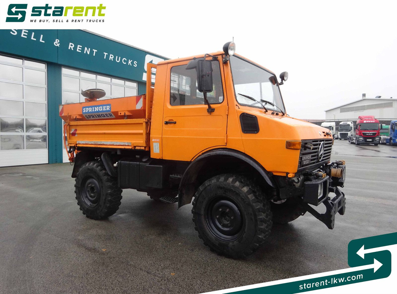 Mercedes-Benz Unimog 1200, Zapfwelle Front+ Heck, Kipper - Самосвал: фото 3 Mercedes-Benz Unimog 1200, Zapfwelle Front+ Heck, Kipper - Самосвал: фото 3