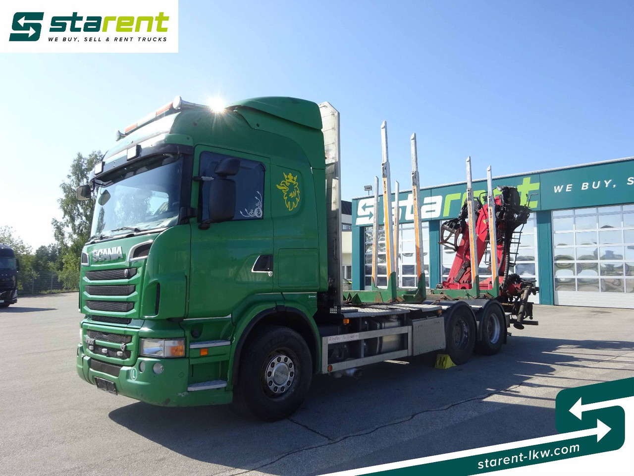 Scania R500 V8 6x4 Holzaufbau mit Kran, MOTORPROBLEM - Грузовик-шасси, Автоманипулятор: фото 1 Scania R500 V8 6x4 Holzaufbau mit Kran, MOTORPROBLEM - Грузовик-шасси, Автоманипулятор: фото 1
