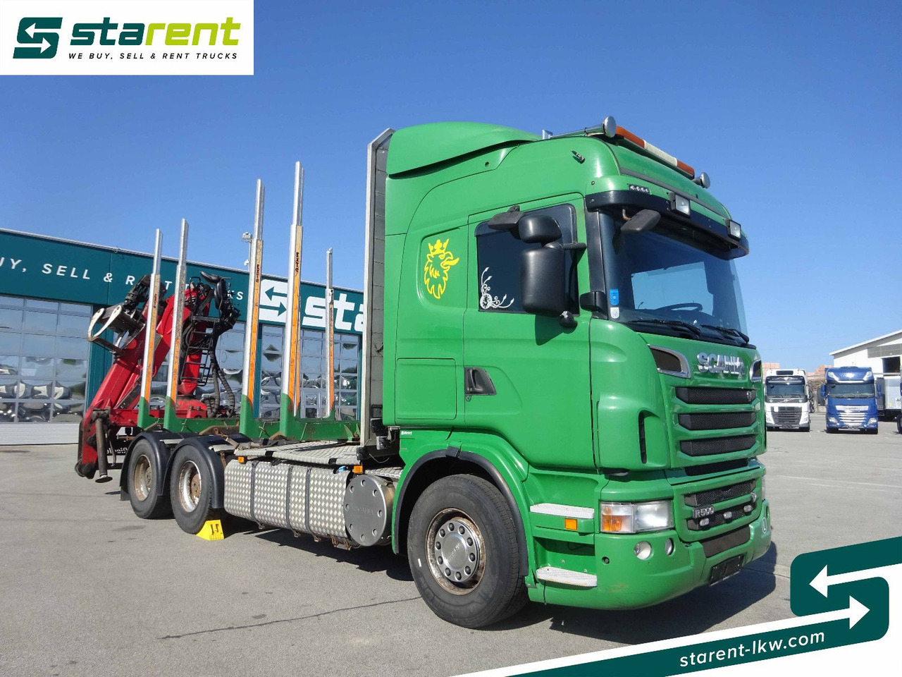 Scania R500 V8 6x4 Holzaufbau mit Kran, MOTORPROBLEM - Лесовоз, Автоманипулятор: фото 3 Scania R500 V8 6x4 Holzaufbau mit Kran, MOTORPROBLEM - Лесовоз, Автоманипулятор: фото 3