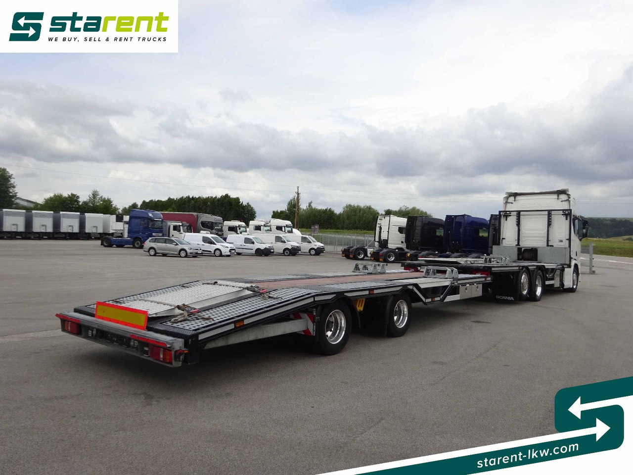 Scania R770 V8 Fahrzeugtransporter + Ziegler Anhänger - Эвакуатор: фото 5 Scania R770 V8 Fahrzeugtransporter + Ziegler Anhänger - Эвакуатор: фото 5