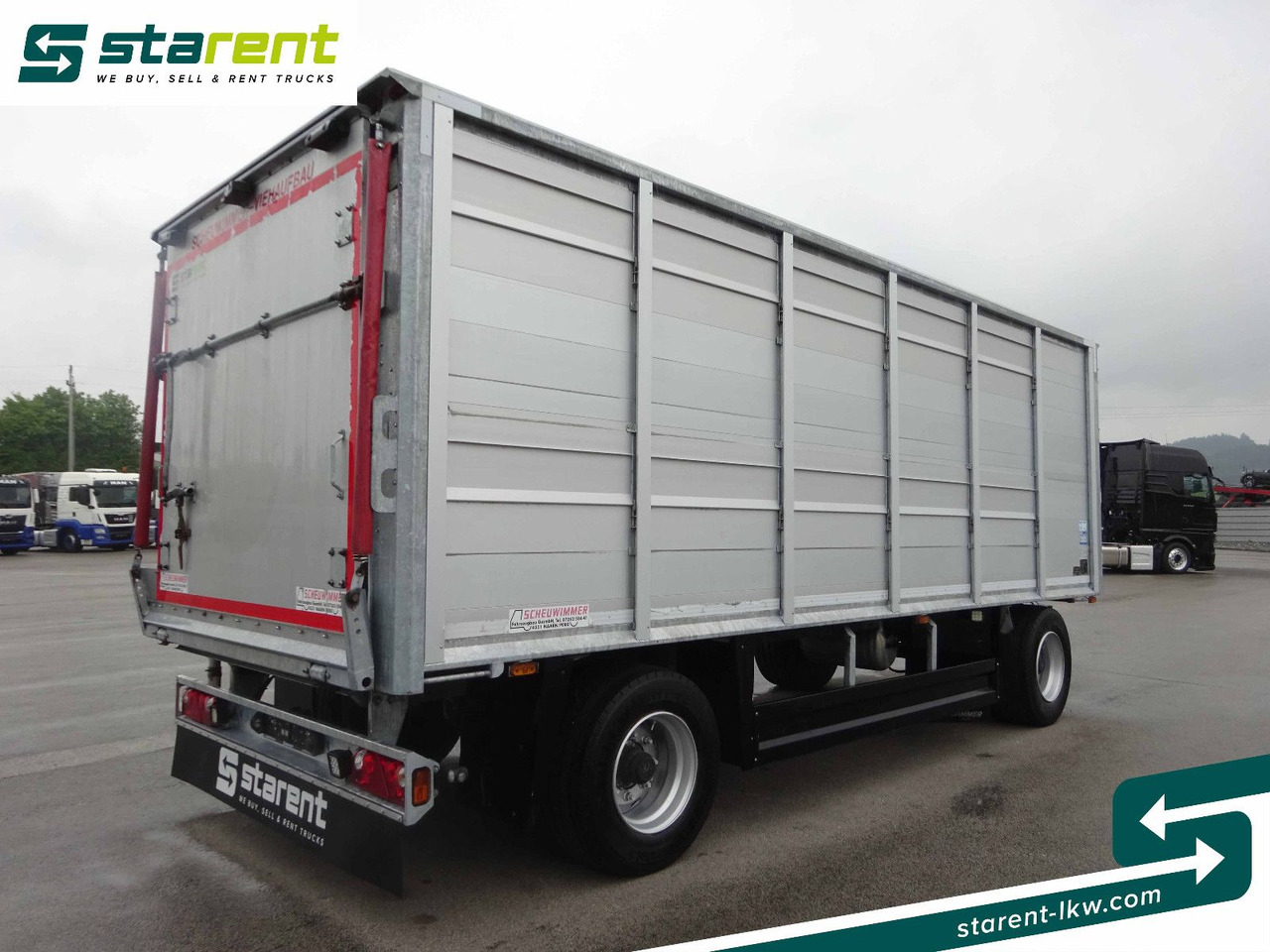 Scheuwimmer 2-Achser, Viehtransport Anhänger - Прицеп для перевозки животных: фото 5 Scheuwimmer 2-Achser, Viehtransport Anhänger - Прицеп для перевозки животных: фото 5