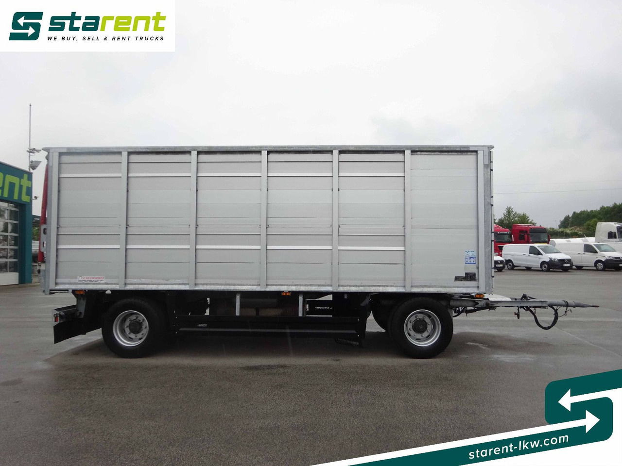 Scheuwimmer 2-Achser, Viehtransport Anhänger - Прицеп для перевозки животных: фото 4 Scheuwimmer 2-Achser, Viehtransport Anhänger - Прицеп для перевозки животных: фото 4