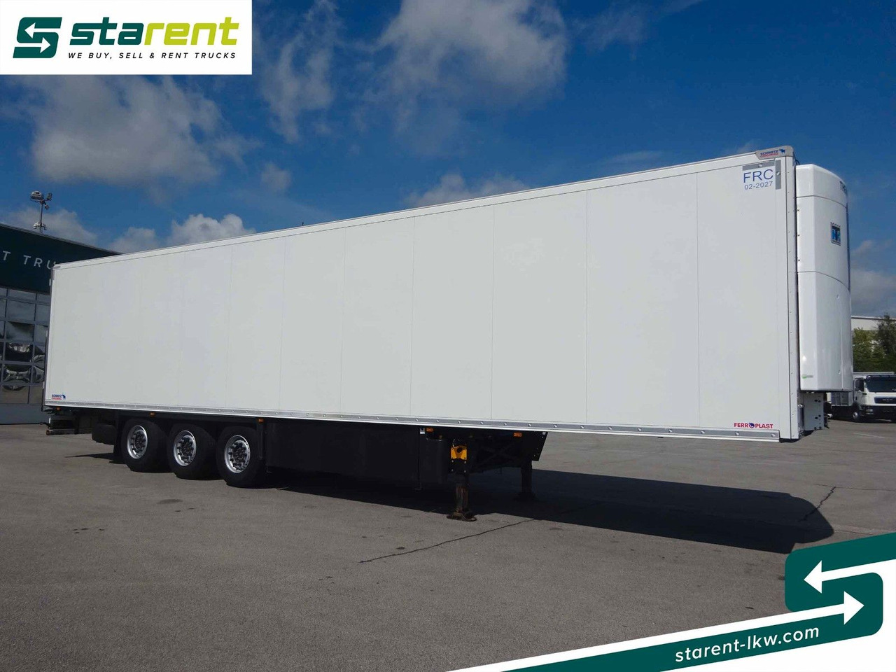 Schmitz Cargobull ThermoKing SLXi300, Palettenkasten, Zurrleiste - Полуприцеп-фургон: фото 3 Schmitz Cargobull ThermoKing SLXi300, Palettenkasten, Zurrleiste - Полуприцеп-фургон: фото 3