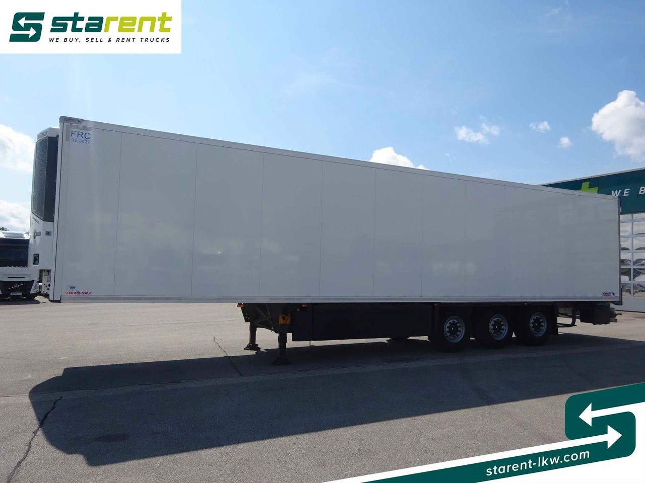 Schmitz Cargobull ThermoKing SLXi300, Palettenkasten, Zurrleiste - Полуприцеп-фургон: фото 1 Schmitz Cargobull ThermoKing SLXi300, Palettenkasten, Zurrleiste - Полуприцеп-фургон: фото 1