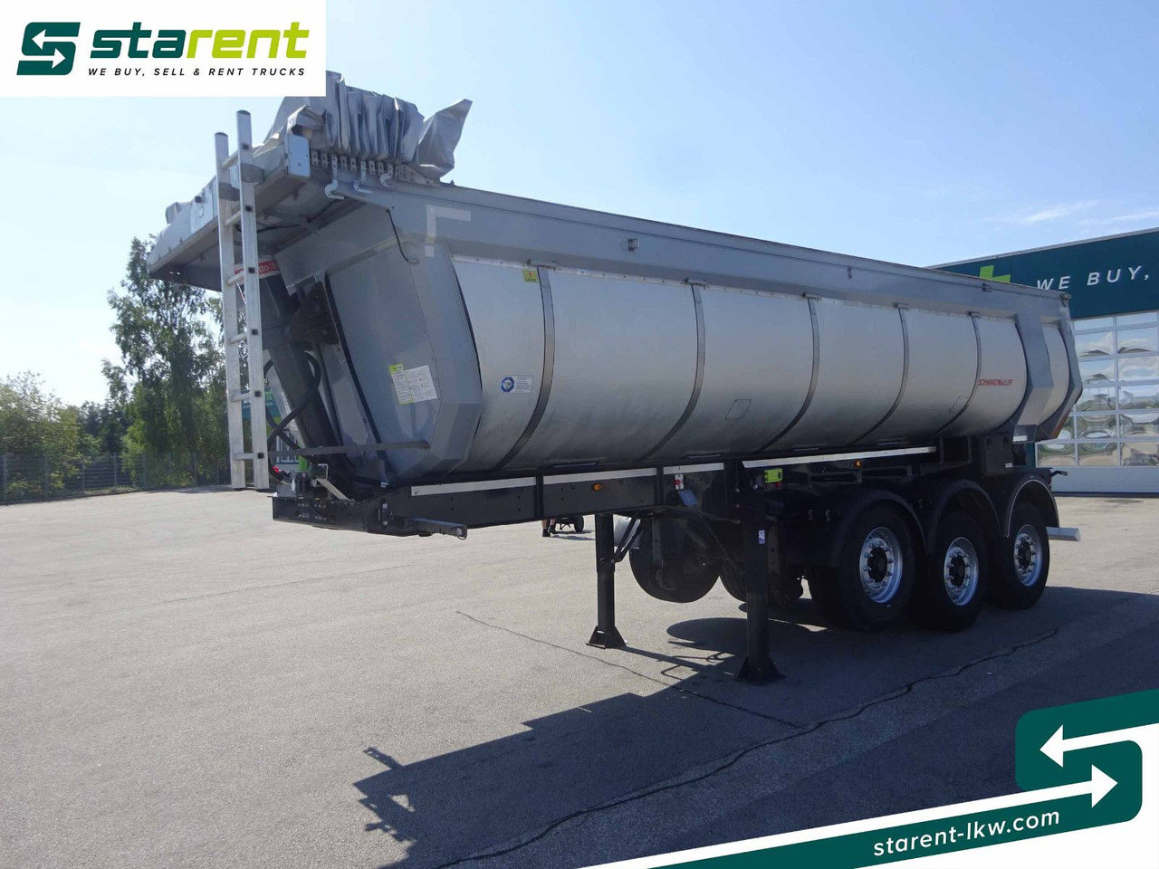 Schwarzmüller 3-Achs Thermokipper 25m³ elektr. Verdeck BPW - Самосвальный полуприцеп: фото 1 Schwarzmüller 3-Achs Thermokipper 25m³ elektr. Verdeck BPW - Самосвальный полуприцеп: фото 1